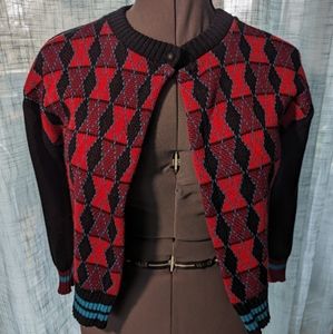 Elhoffer Black Widow Hourglass Cardigan